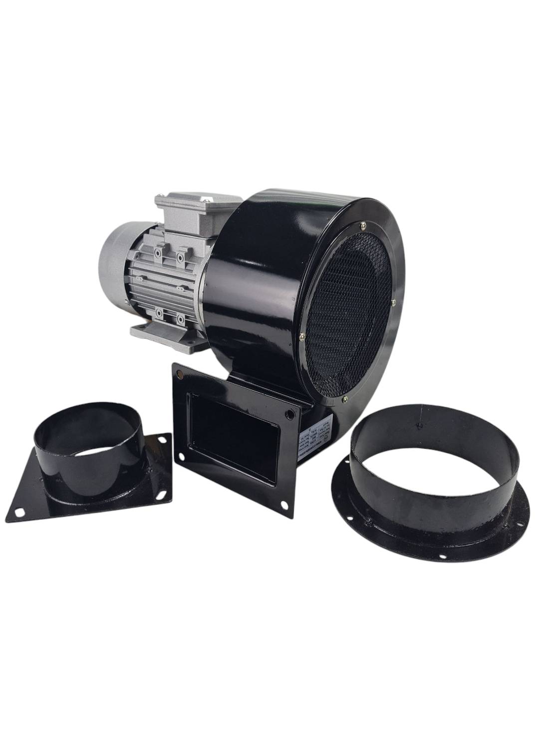 โบเวอร์ดูดและเป่าอากาศ Blower ขนาด0.5แรงม้า(370W)ไฟ 380V Air blowerกรงกระลอกทนความร้อน200องศา