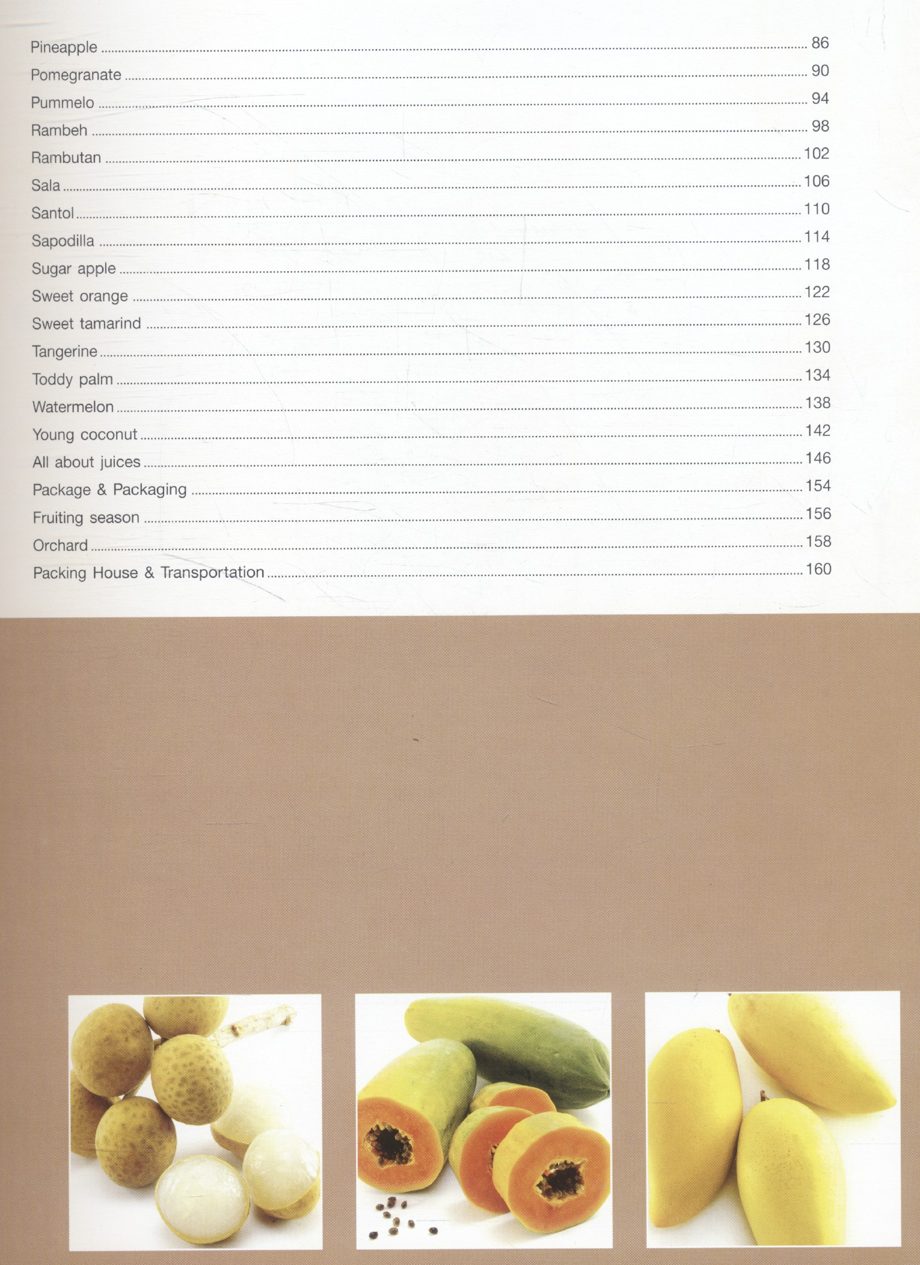 PASSION OF THAI FRUITS