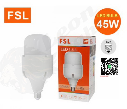 G-1-FSL-HIGH-POWER-BULB-45W หลอดไฟ LED แสงขาวและวอร์มไวท์
