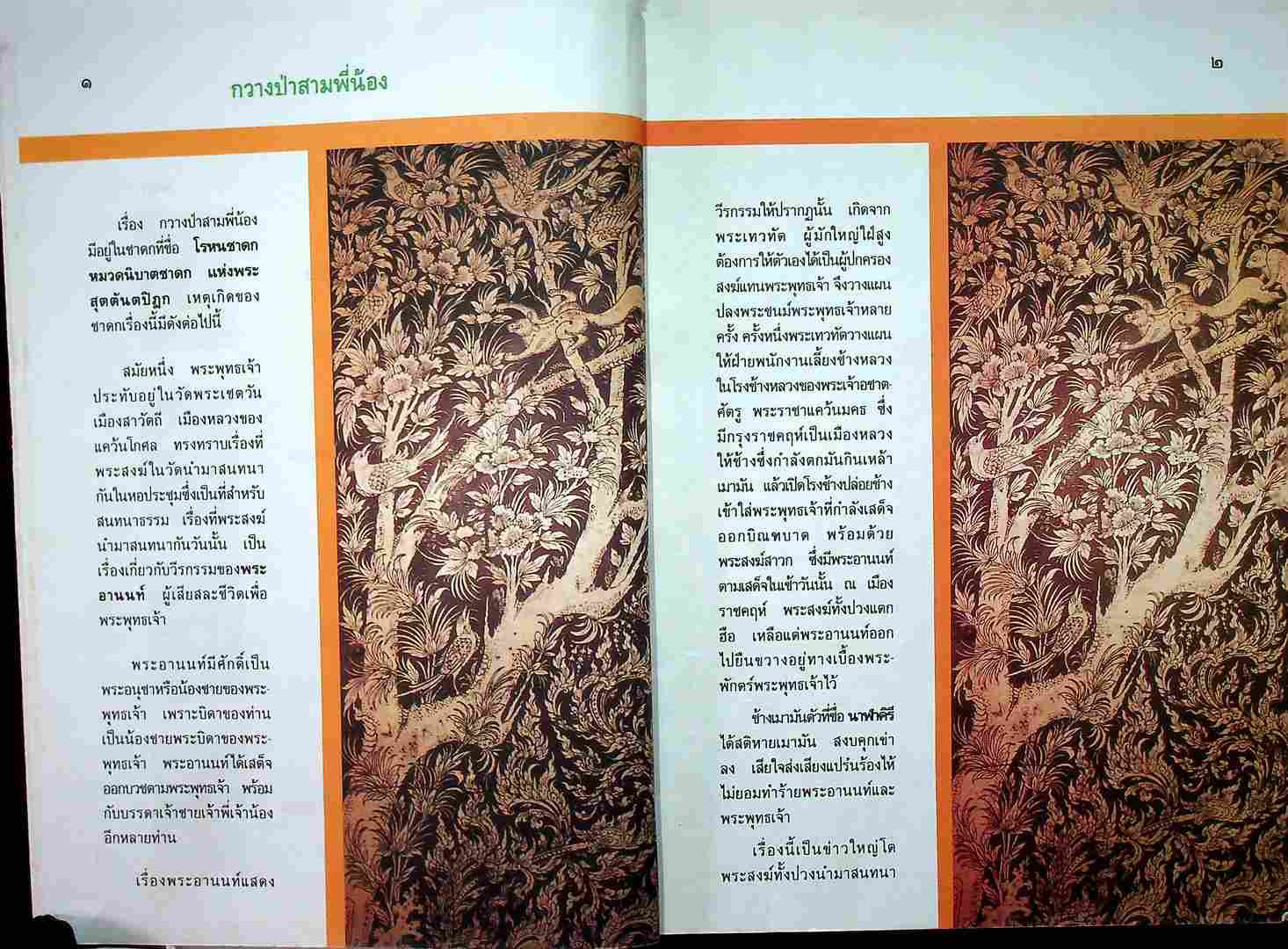 หนังสืออ่านเพิ่มเติมกลุ่มสร้างเสริมลักษณะนิสัย ครามรู้เรื่องพระไตรปิฏก นิทานชาดก เล่ม๑ ระดับประถมศึกษา