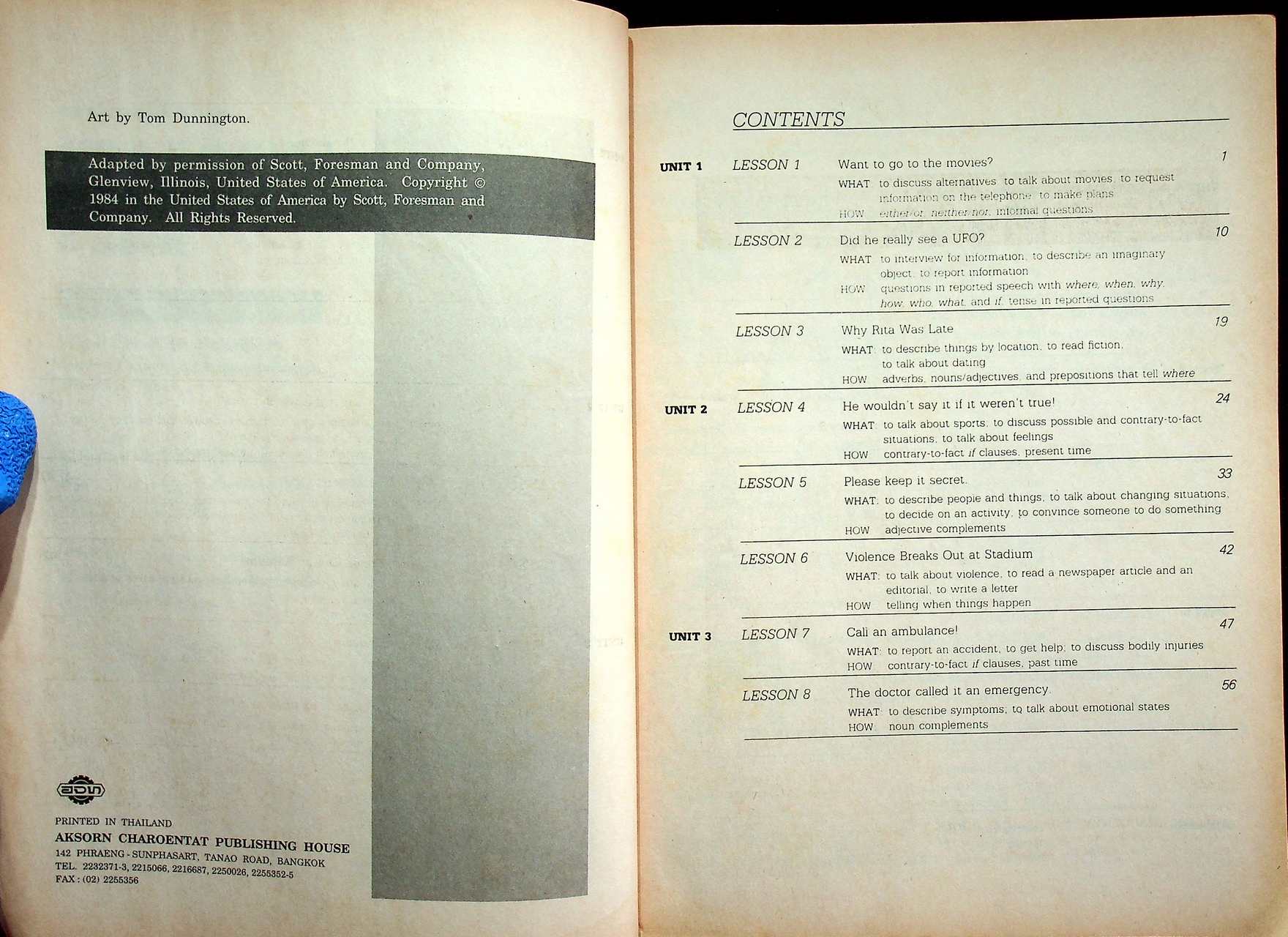 หนังสือเรียนภาษาอังกฤษ ENGLISH FOR A CHANGING WORLD BOOK 5 ชั้นมัธยมศึกษาปีที่ 5 (ม.5)