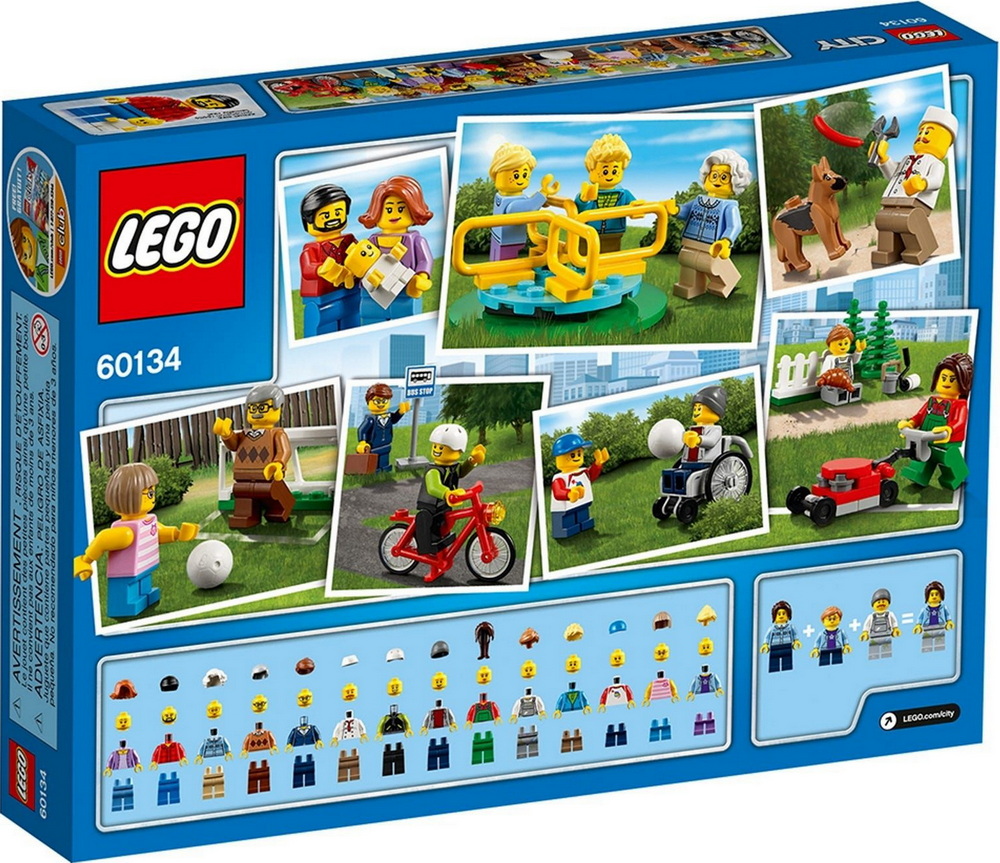 **MTS Toys**เลโก้ Lego 60134 City : Fun in The Park-City People Pack