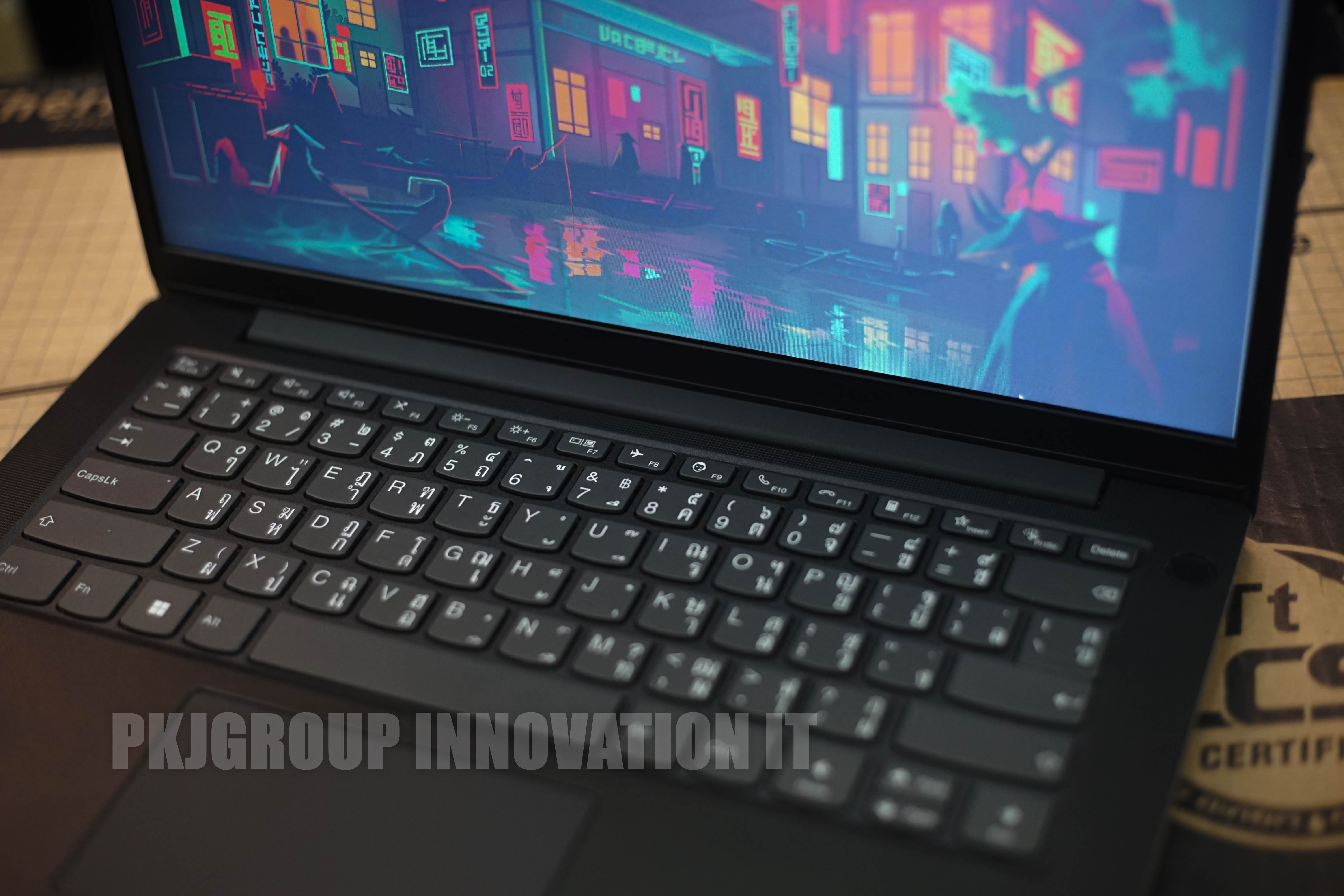 โน๊ตบุ๊คทำงาน Lenovo V14 G2 ITL I3-1115G4 RAM 4GB m.2 256GB UHD Graphic