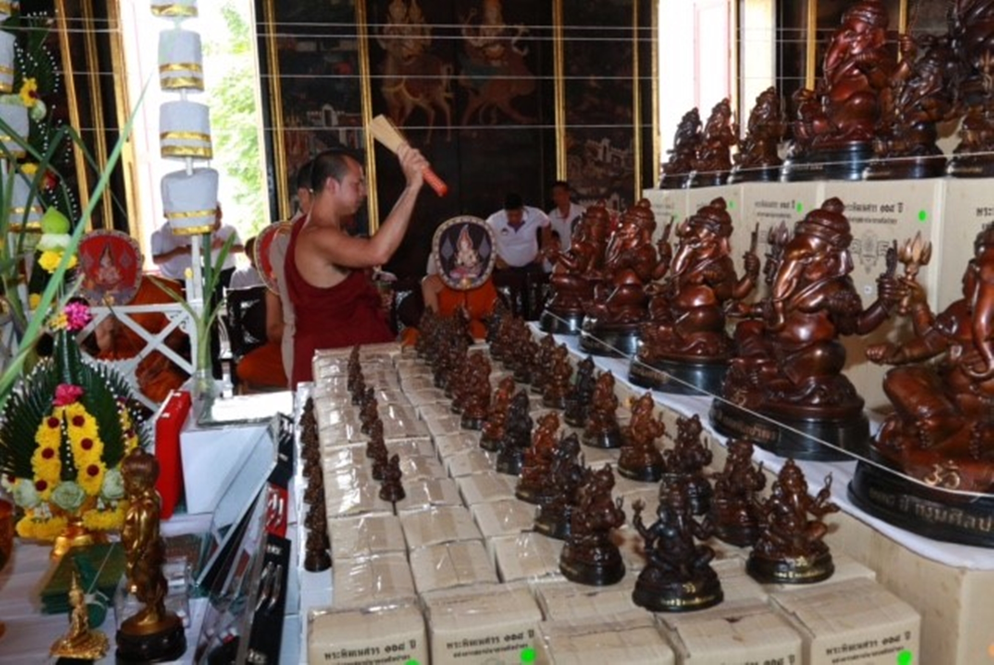 พระพิฆเนศ เนื้อทองเหลือง ที่ระลึก 108 ปี แห่งการสถาปนากรมศิลปากร 2562