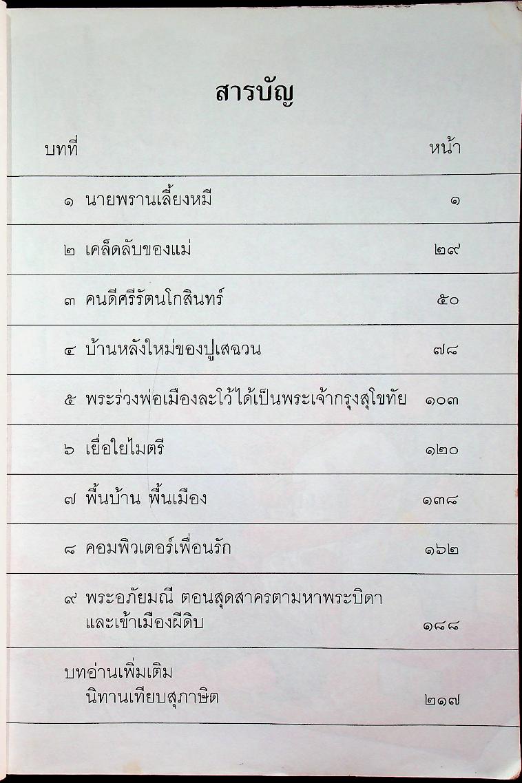 หนังสือเรียนสาระการเรียนรู้พื้นฐาน ภาษาไทย ชั้นประถมศึกษาปีที่ ๔ เล่ม ๑ ชุดพื้นฐานภาษา กลุ่มสาระการเรียนรู้ภาษาไทย