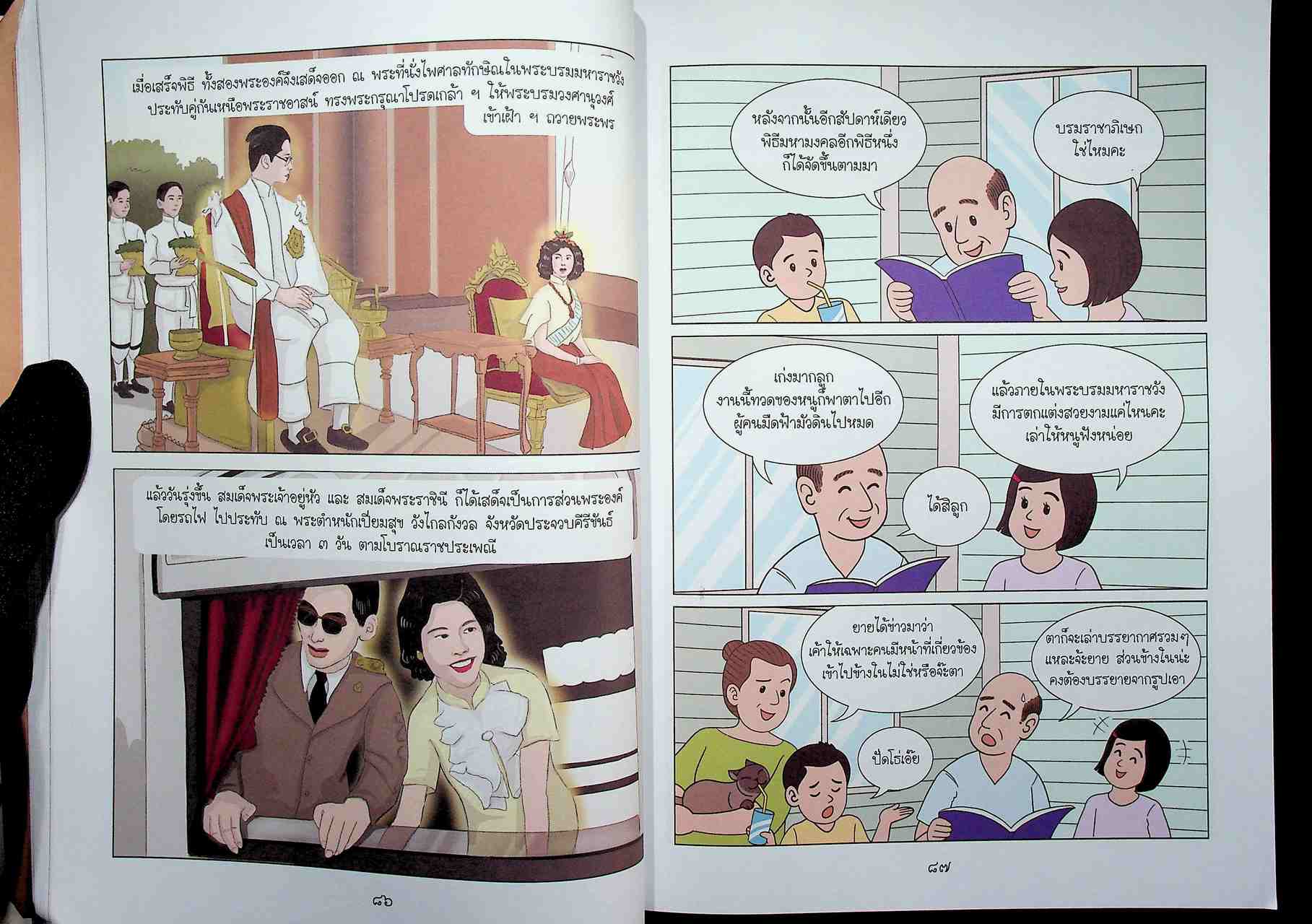 การ์ตูนฉบับเยาวชน ชุด สดุดีมหาราชา เทิดไท้องค์ราชัน รัชกาลที่ ๙