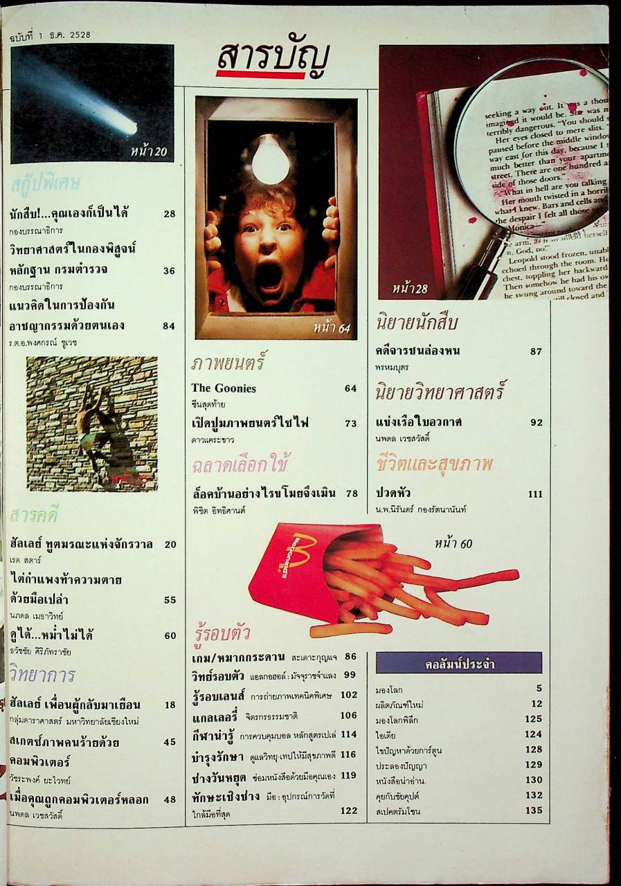 รู้รอบตัว ฉบับที่ 1 : ธันวาคม 2528