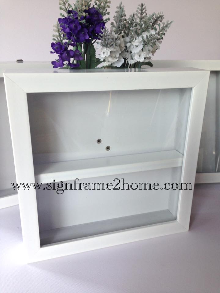 กรอบทรงลึก แบบมีชั้นขนาด8x8"