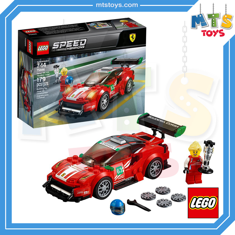 **MTS Toys**เลโก้ Lego Speed Champions 75886 : Ferrari 488 GT3 Scuderia Corsa
