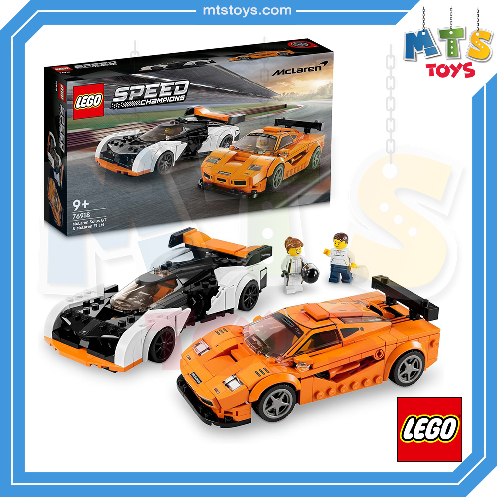 **MTS Toys**เลโก้ Lego 76918 Speed Champions : McLaren Solus GT & McLaren F1 LM