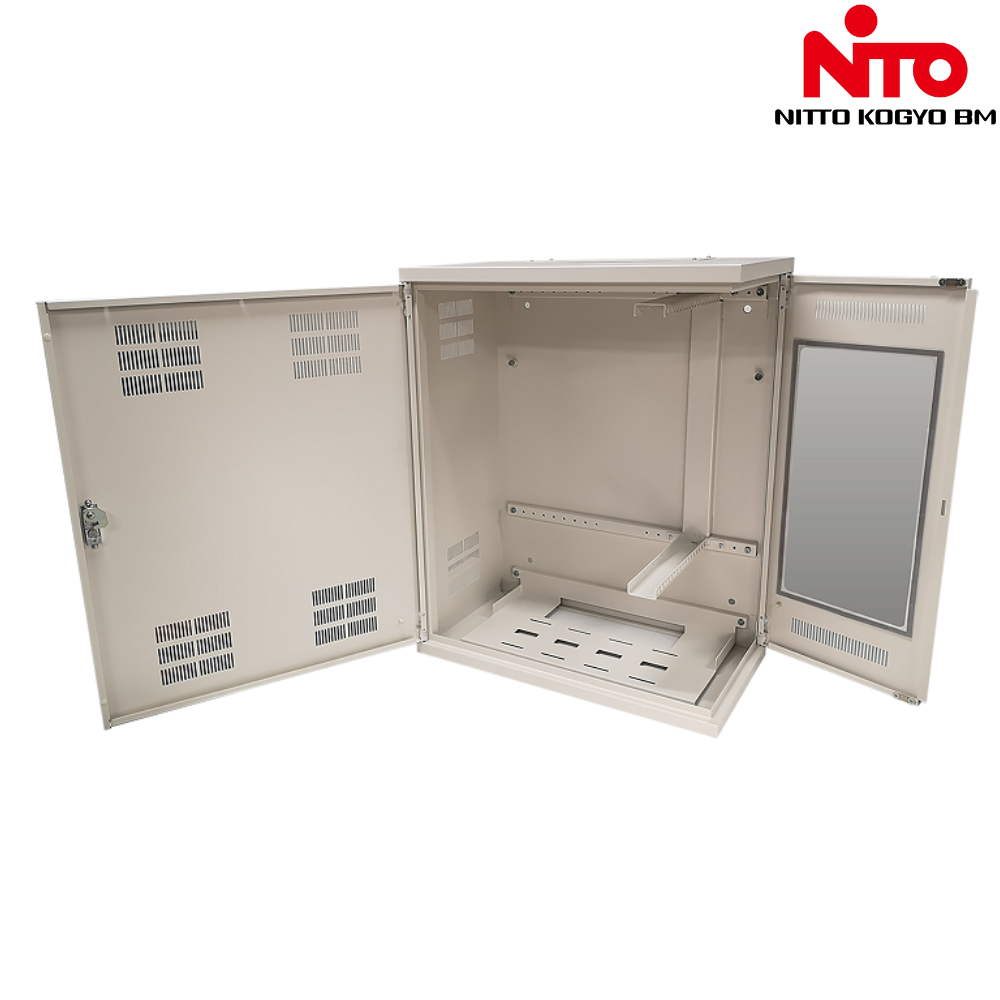 "NITTO KOGYO" NWR35-66 Network racks and boxes Size : W600xH600xD350 mm.