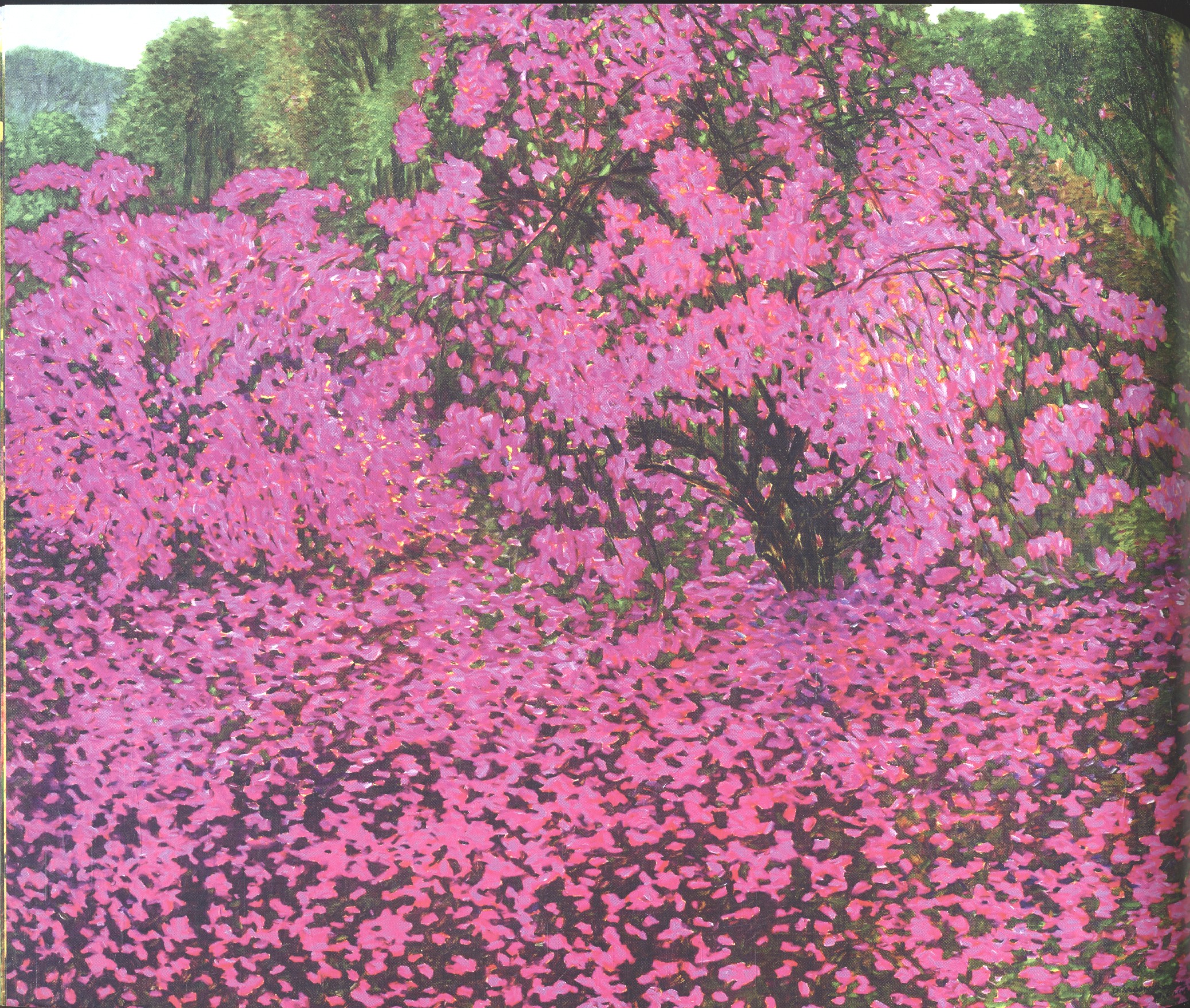 ธรรมะคือธรรมชาติ สีสันพรรณพฤกษ์ (ข้อธรรมโดย พระกรภพ กิตฺติปญฺโญ : จิตรกรรมโดย จรูญ บุญส่วน