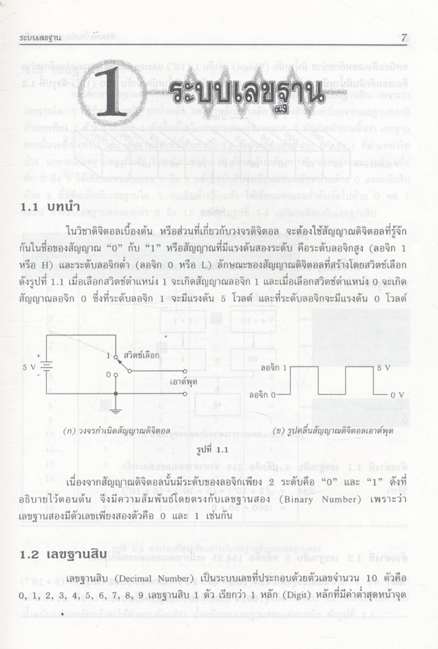 ดิจิตอลเบื้องต้น (ภาคทฤษฎี) โดย นภัทร วัจนเทพินทร์