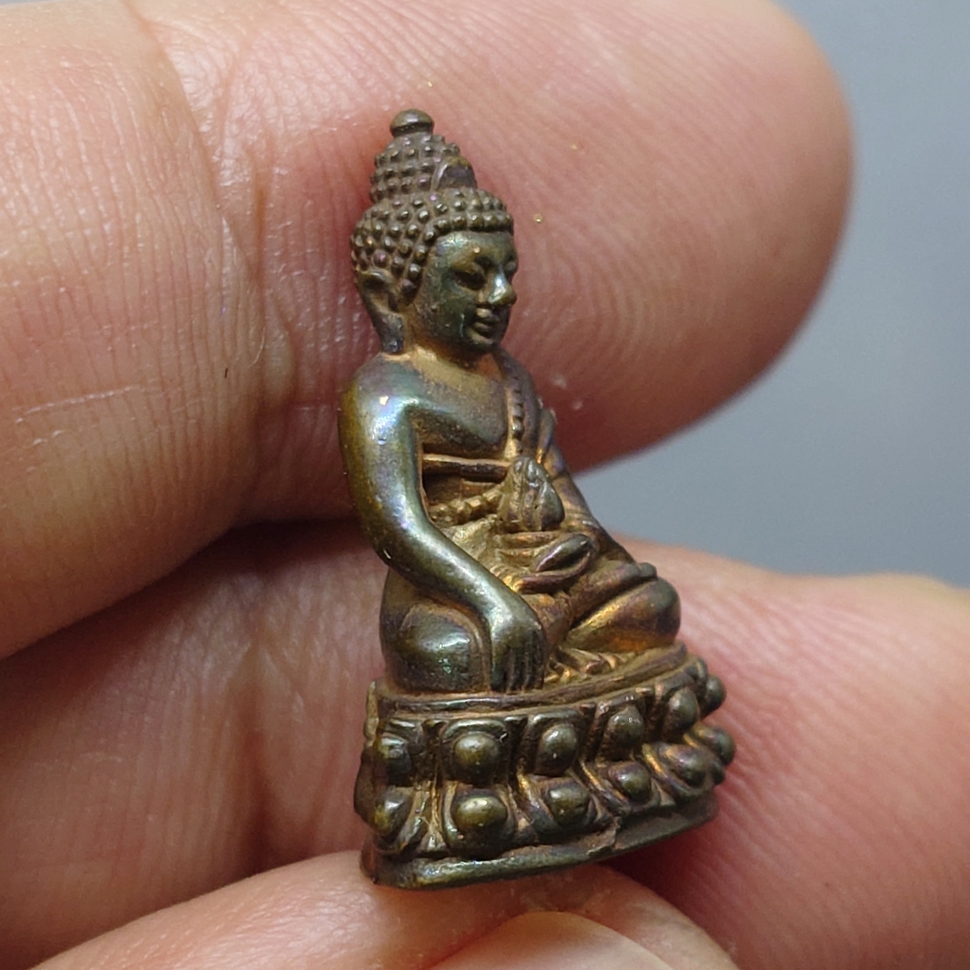 พระกริ่ง วัดแจ้ง รุ่น ๑ เนื้อนวะโลหะ พุทธาภิเษก ณ วัดอรุณราชวราราม ปี2547 พร้อมตลับเดิม