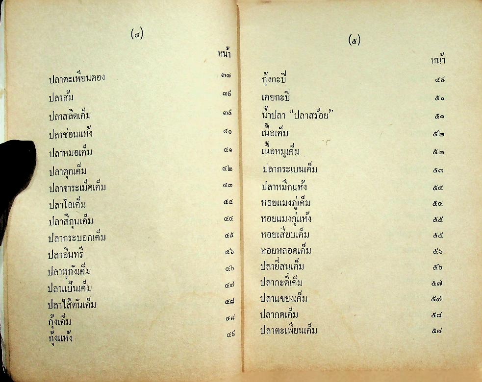 ตำรา อาหารดอง ของแห้ง - ของเค็ม