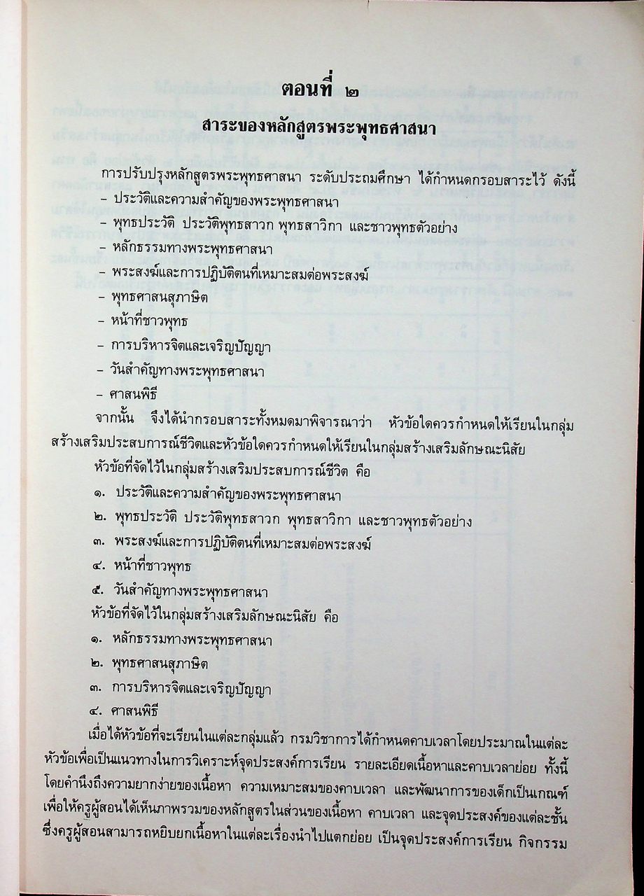 คู่มือหลักสูตรพระพุทธศาสนา ตามหลักสูตรประถมศึกษา พุทธศักราช 2521 (ฉบับปรับปรุง พ.ศ.2533)