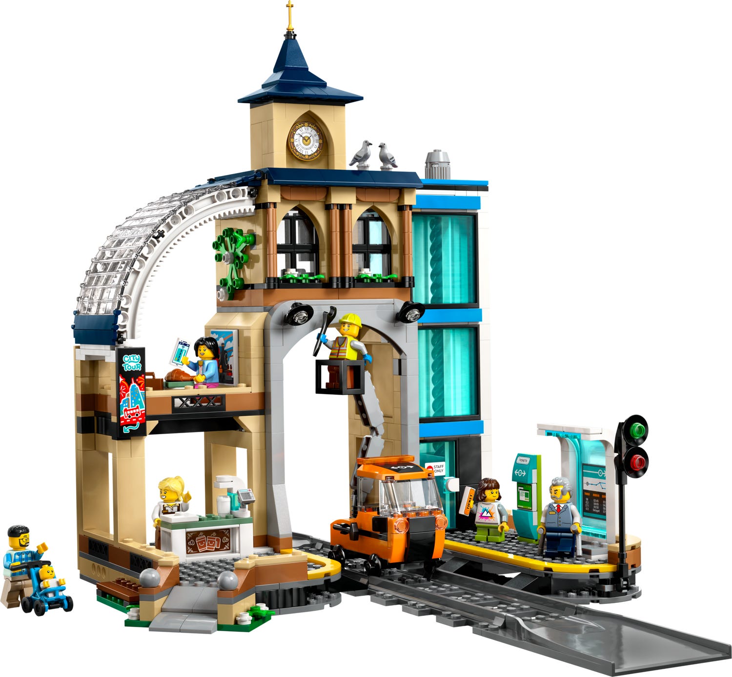 **MTS Toys**เลโก้ Lego 60469 City : Central Train Station