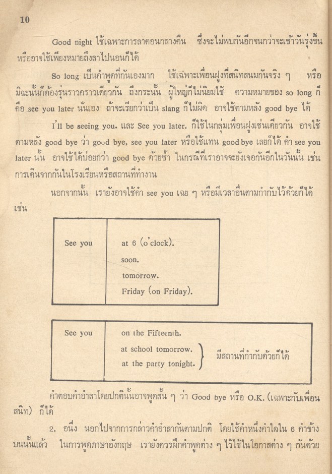 มาพูดภาษาอังกฤษกันเถอะ