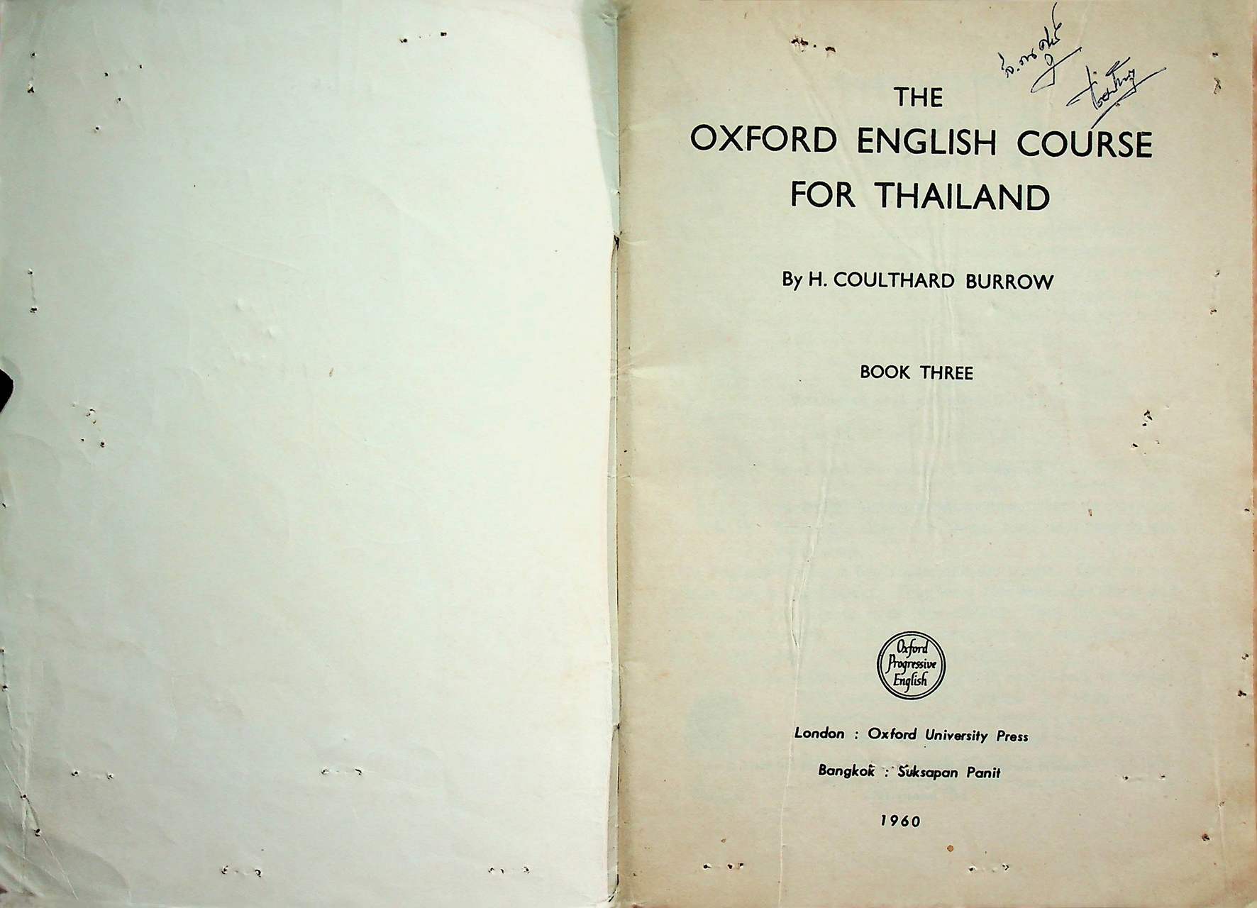 THE OXFORD ENGLISH COURSE FOR THAILAND BOOK THREE