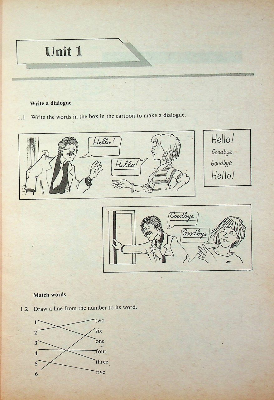 KEY WORKBOOK ENGLISH RIGHT FROM THE START BOOK 1 รายวิชา อ 021 - อ 022 เสริมทักษะ 1-2 ชั้นมัธยมศึกษาปีที่ 1 (ม.1)