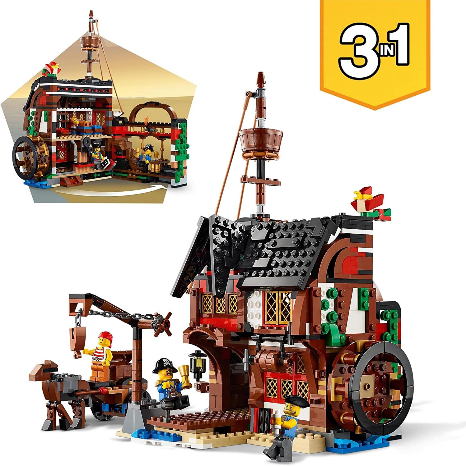 **MTS Toys**เลโก้ Lego 31109 Creator 3 in 1 : Pirate Ship