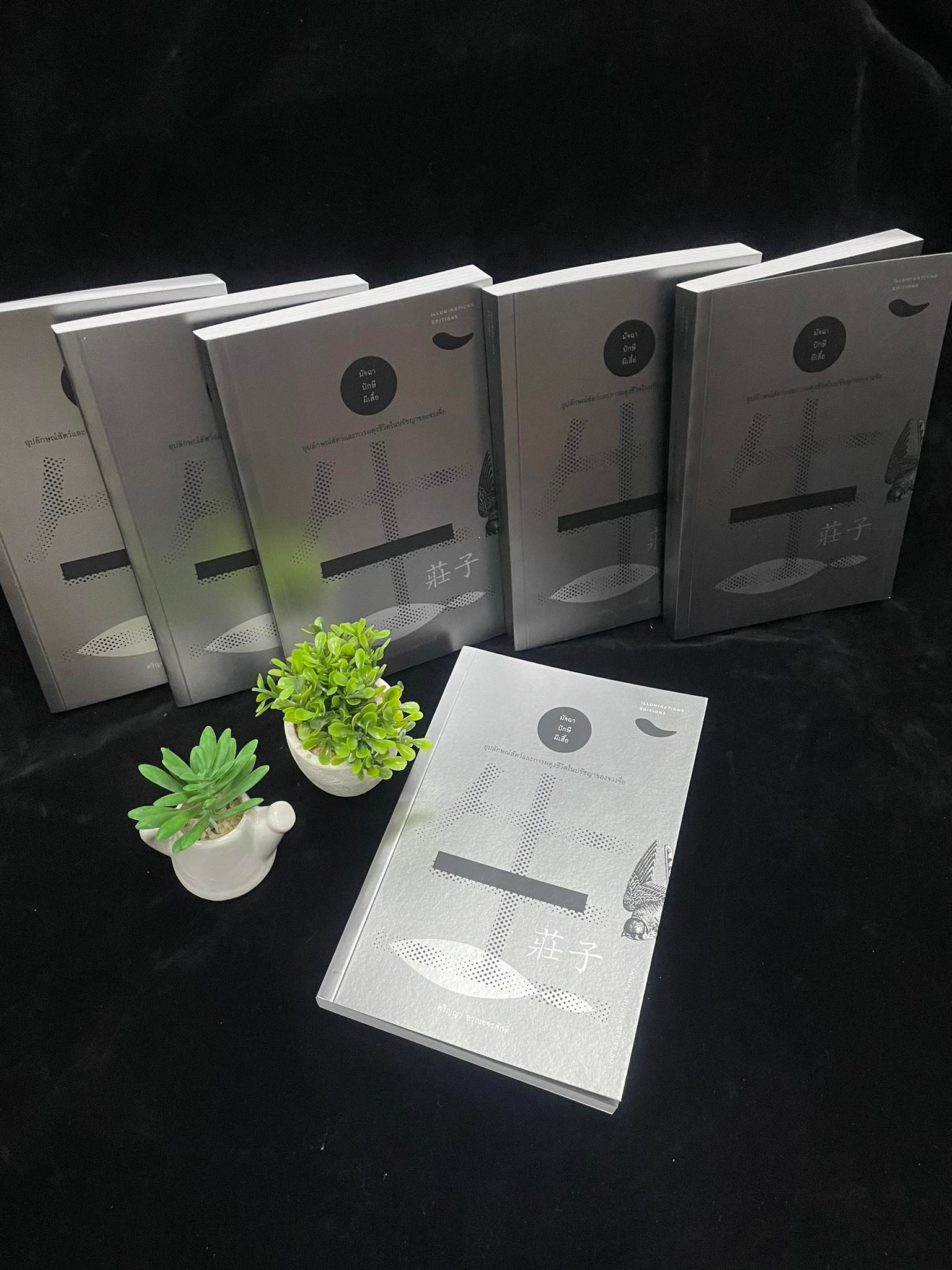 หนังสือ 'มัจฉา ปักษี ผีเสื้อ: อุปลักษณ์สัตว์และการผดุงชีวิตในปรัชญาของจวงจื่อ' ของศริญญา อรุณขจรศักดิ์