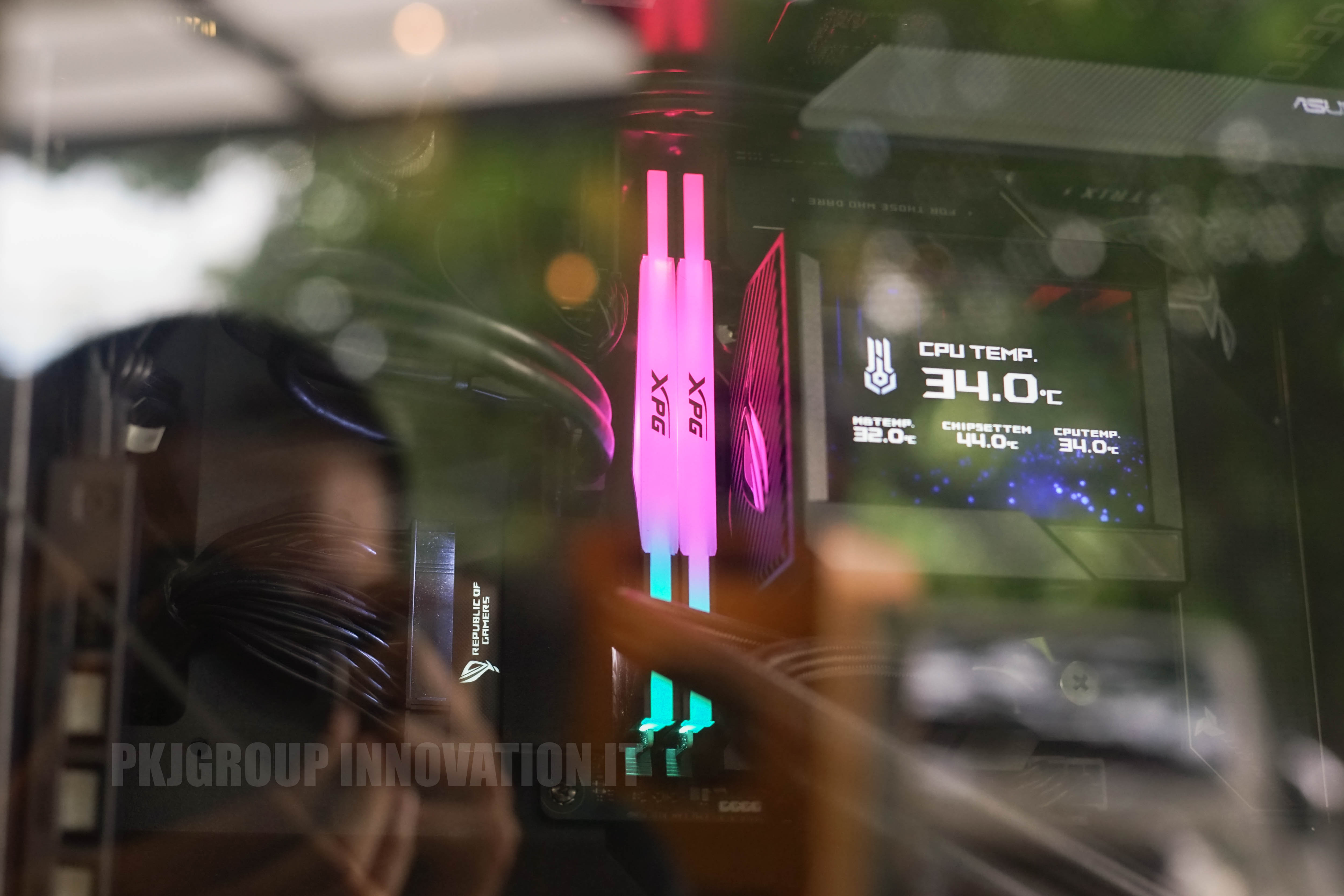 คอมประกอบขนาดเล็ก Asus ITX i7-12700KF RAM 32GB SSD 1 TB 2 ตัว RTX3070TI