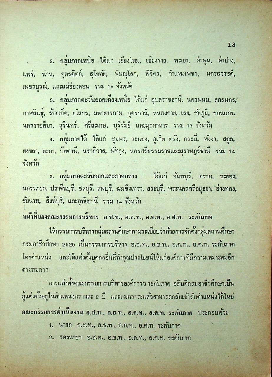 องค์การวิชาชีพในอนาคตแห่งประเทศไทย
