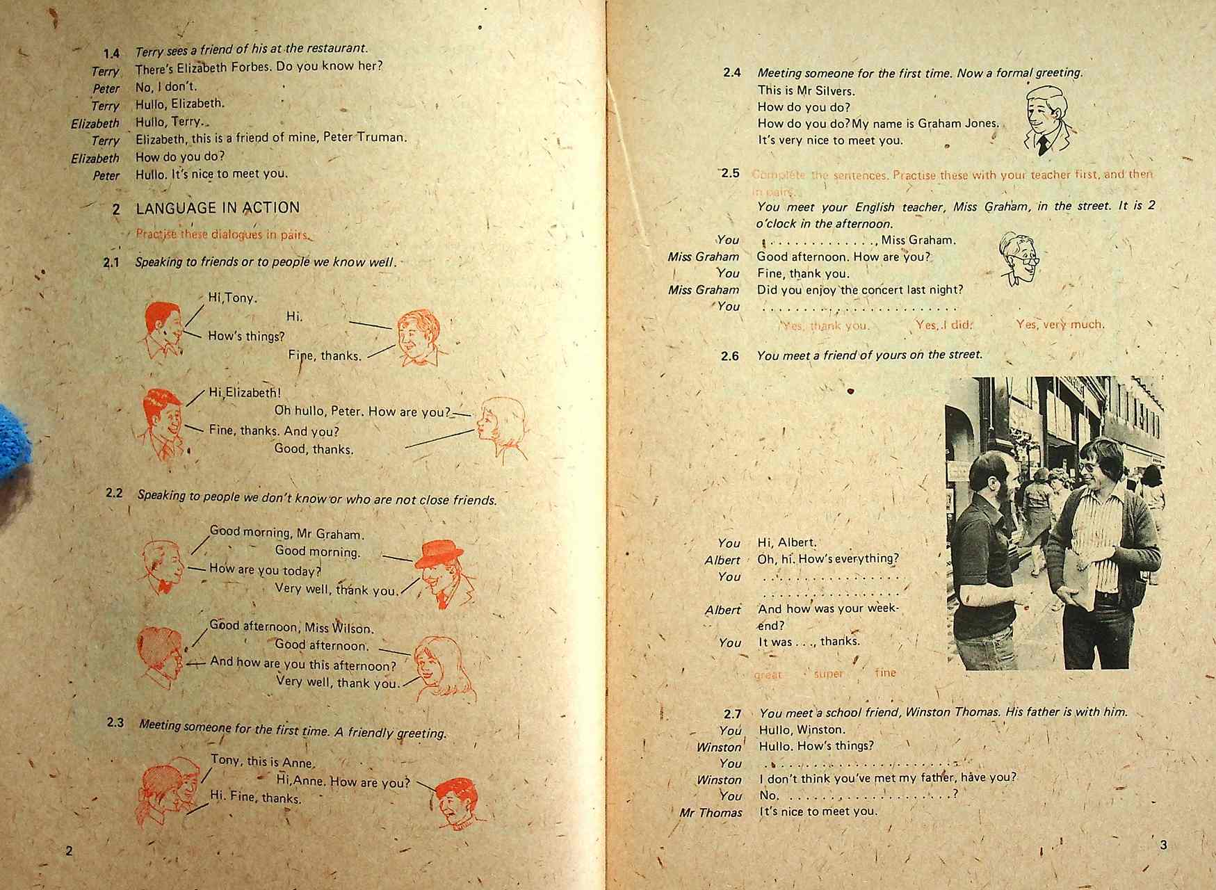 หนังสือเรียนภาษาอังกฤษ GETTING THROUGH TO PEOPLE รายวิชา อ ๐๔๑ - อ ๐๔๒ ทักษะฟัง-พูด ๑-๒ ระดับมัธยมศึกษาตอนปลาย