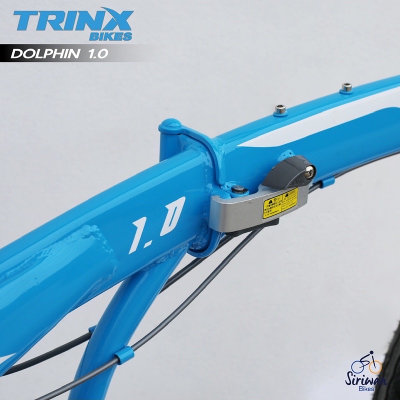 จักรยานพับ TRINX DOLPHIN 1.0 เกียร์ SM 7 สปีด ล้อ 20” 406