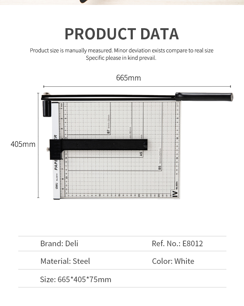 แท่นตัดกระดาษขนาด A3 (460x380mm) แท่นเหล็ก