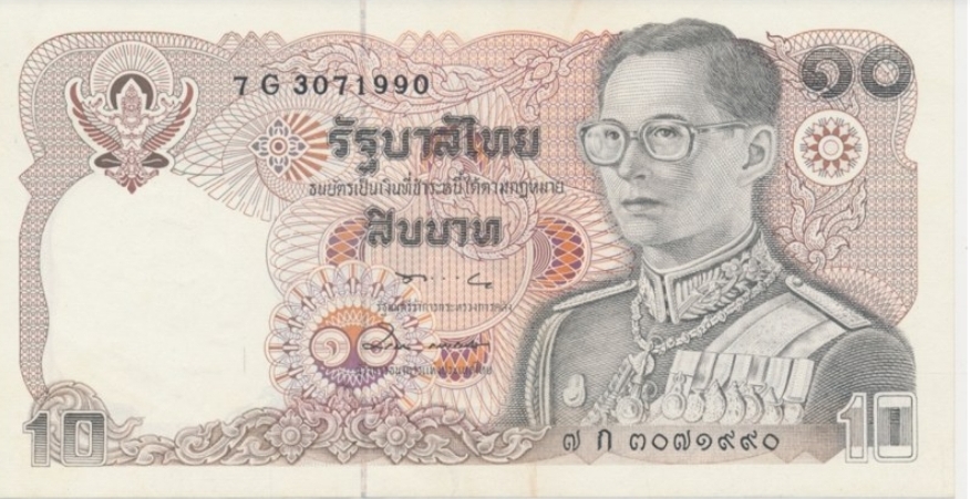 ธนบัตรเก่าแบบต่างๆ