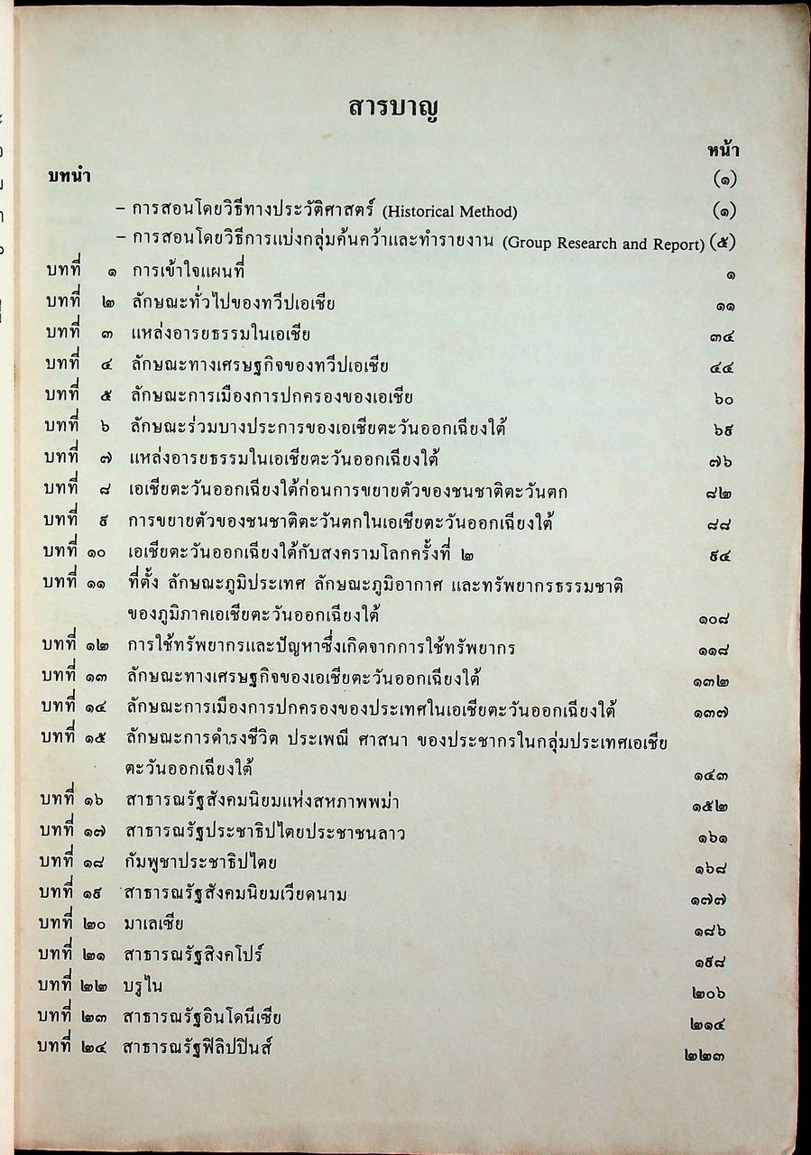 คู่มือครูสังคมศึกษา เพื่อนบ้านของเรา ส ๒๐๓ ส ๒๐๔ ชั้นมัธยมศึกษาปีที่ ๒ (ม.๒) ตามหลักสูตรมัธยมศึกษาตอนต้น พุทธศักราช ๒๕๒๑