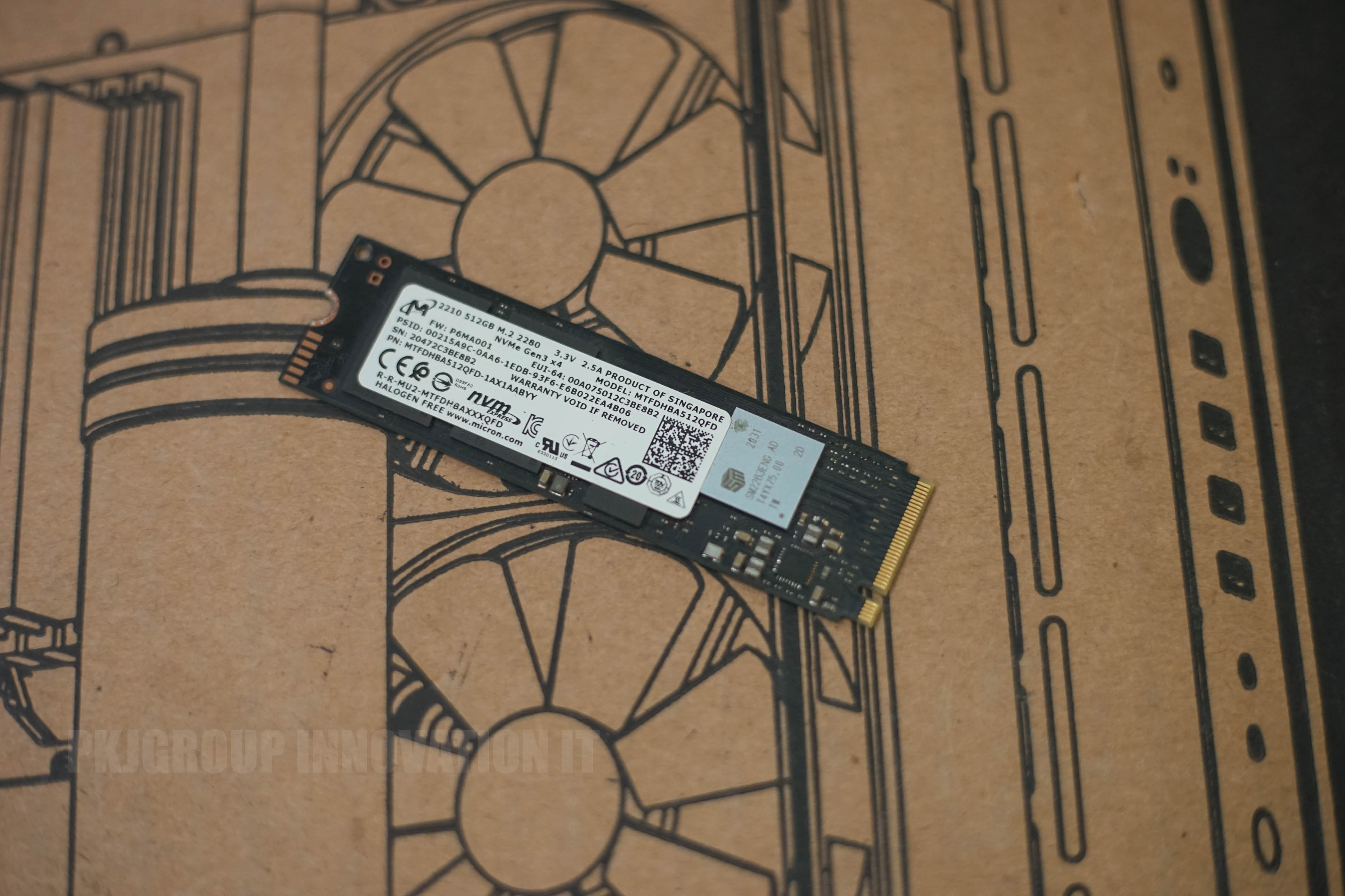 SSD M.2 Micron OEM มือสอง 512 GB