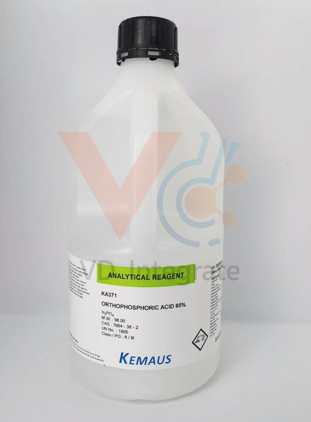 KA371 ORTHOPHOSPHORIC ACID 85%, 2.5L, KEMAUS