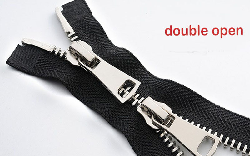 ซิปโลหะ No.8 ยาว 120cm Metal Zipper