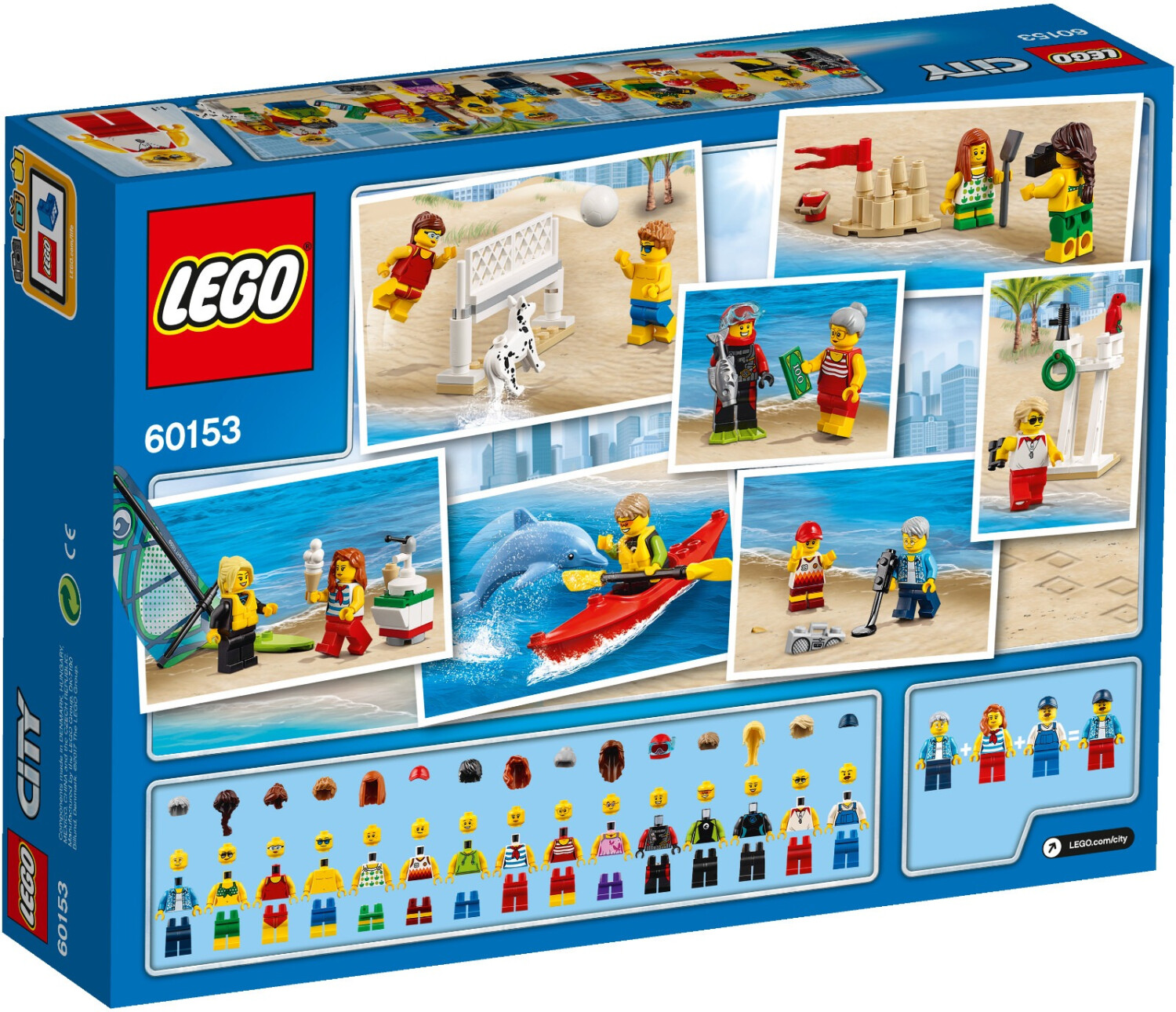 **MTS Toys**เลโก้ Lego City 60153 : People Pack Fun at The Beach