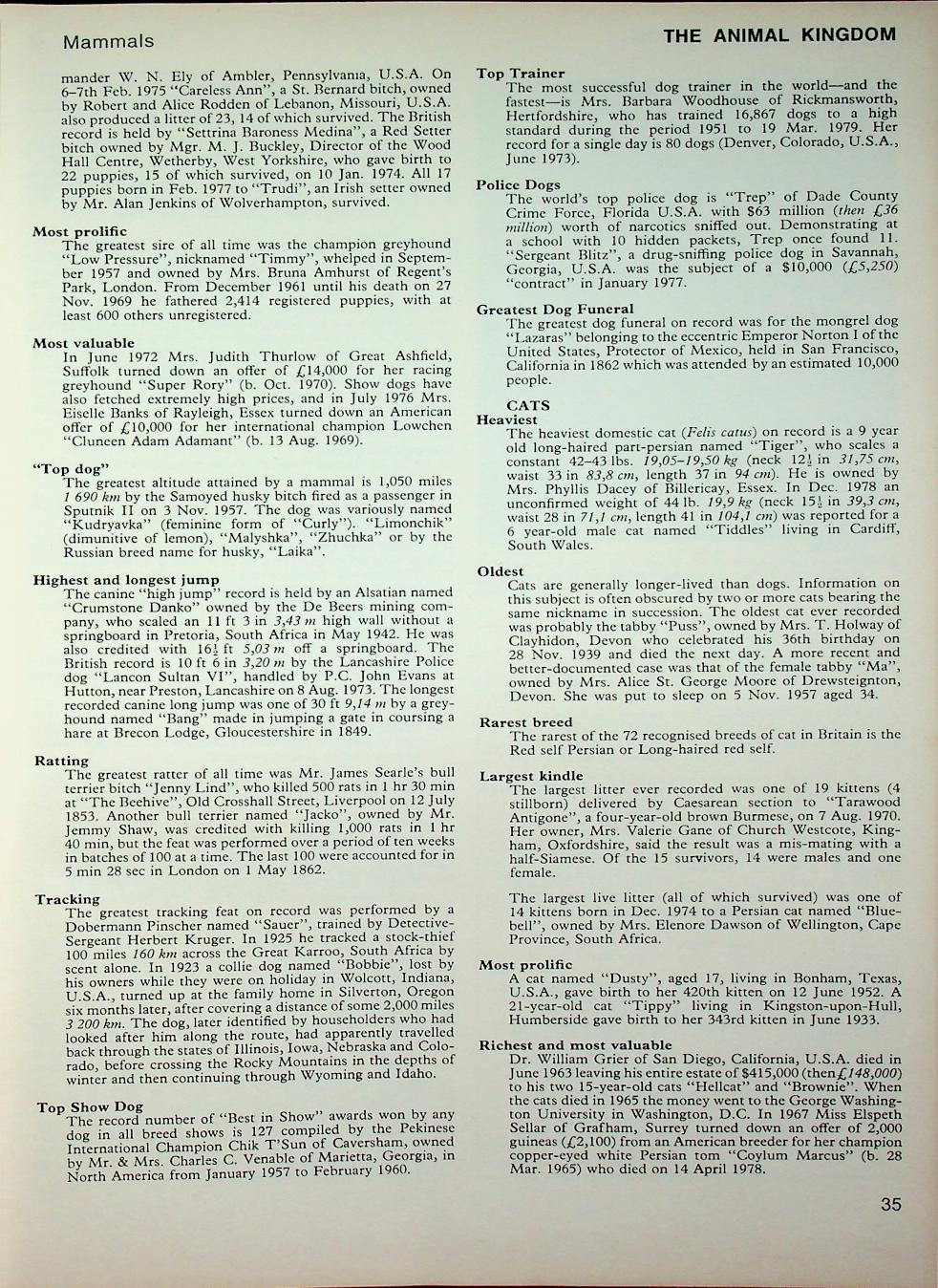 GUINNESS BOOK OF RECORDS 1980