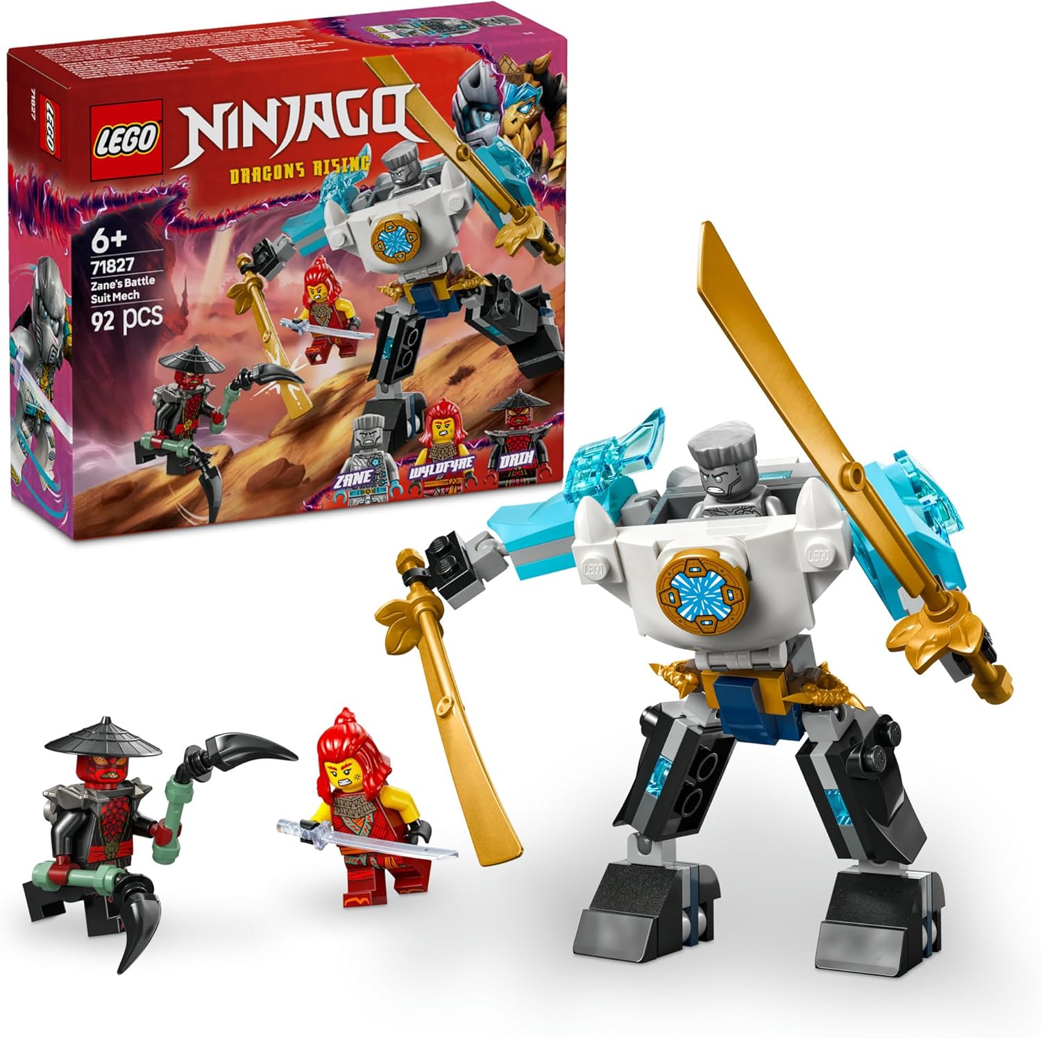 **MTS Toys**เลโก้ Lego 71827 Ninjago : Zane's Battle Suit Mech