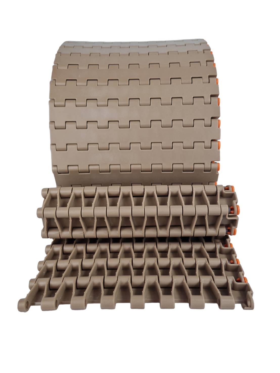 Flat modular belt สายพานลำเลียบแบบโมดูลาร์ผิวเรียบ ขนาด ต่างๆตามการใช้งาน Har 5935