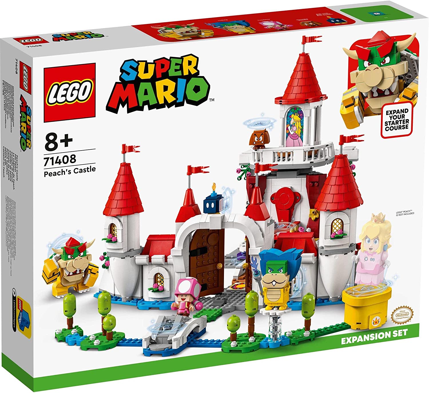 **MTS Toys**เลโก้ Lego 71408 Super Mario : Peach's Castle