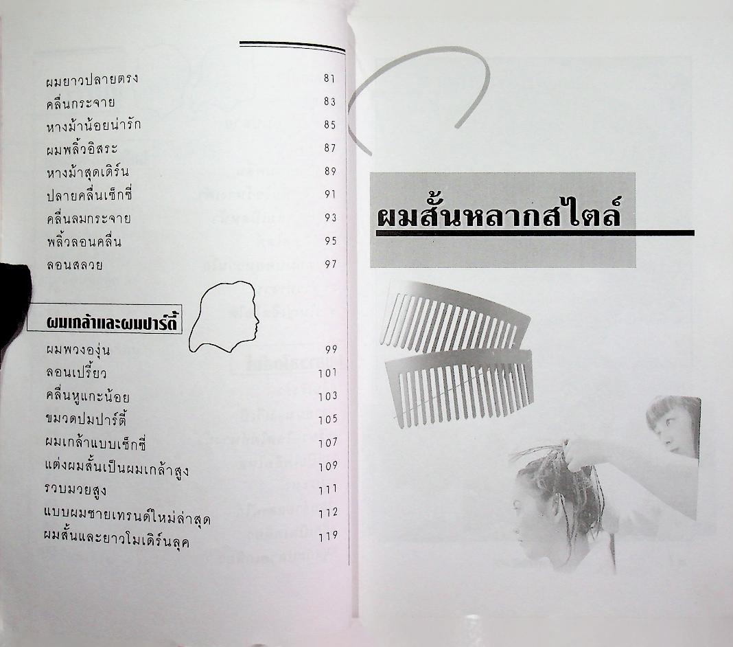 100 แบบทรงผมรับปี 2000