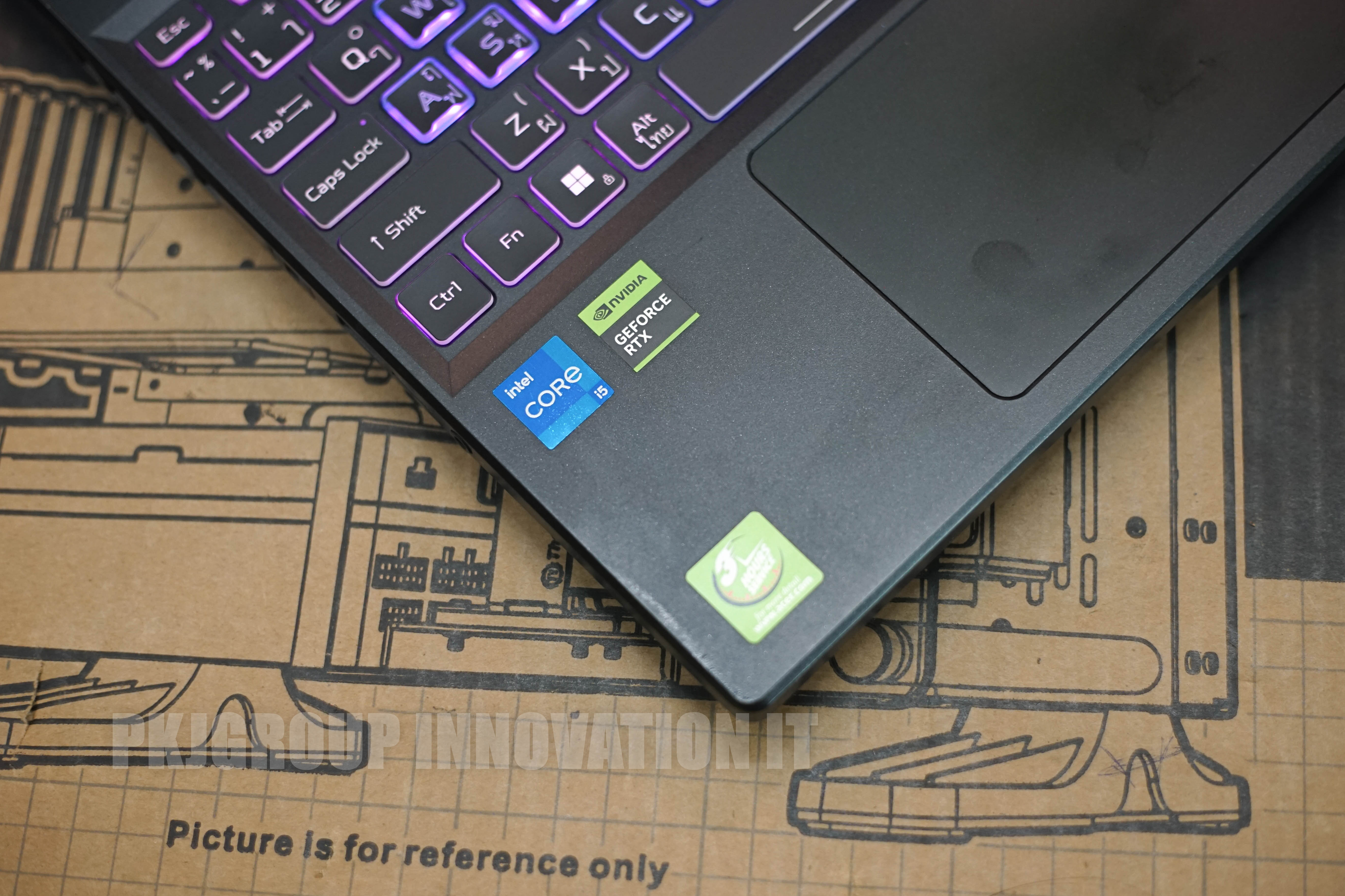 โน๊ตบุ๊คเล่นเกมมือสอง Acer PREDATOR PHN16-71-58MD i5-13500HX RAM 16GB M.2 512GB RTX4050