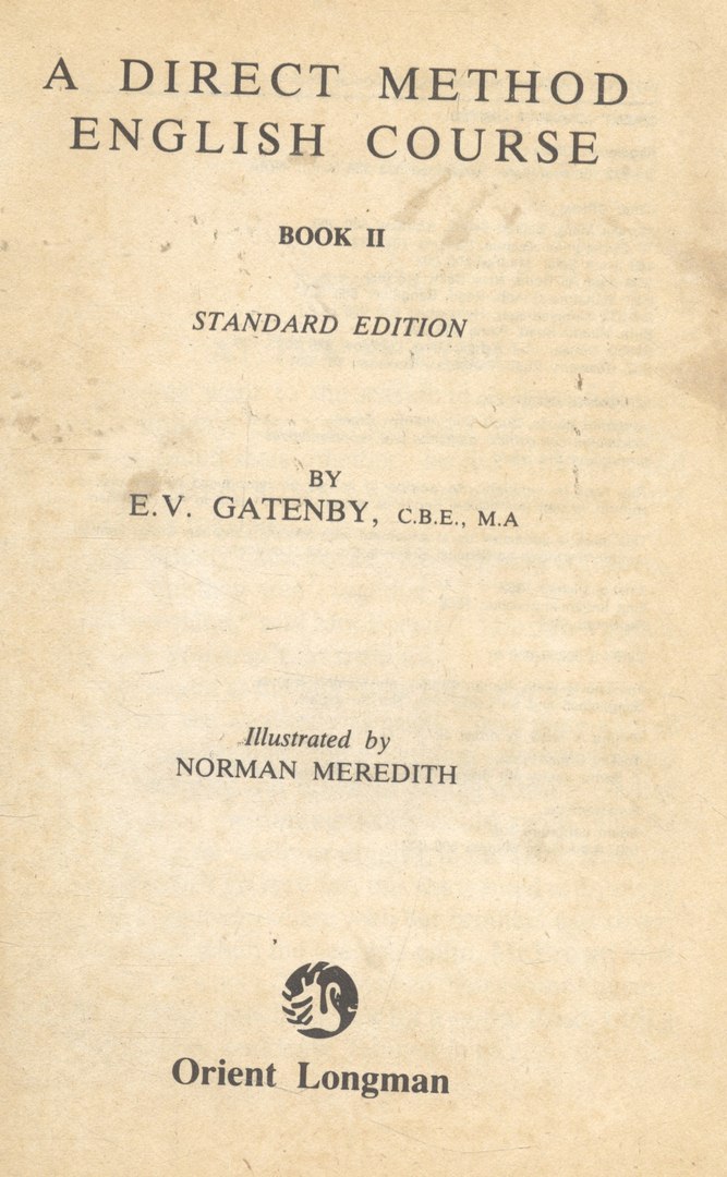 A DIRECT METHOD ENGLISH COURSE BOOK TWO