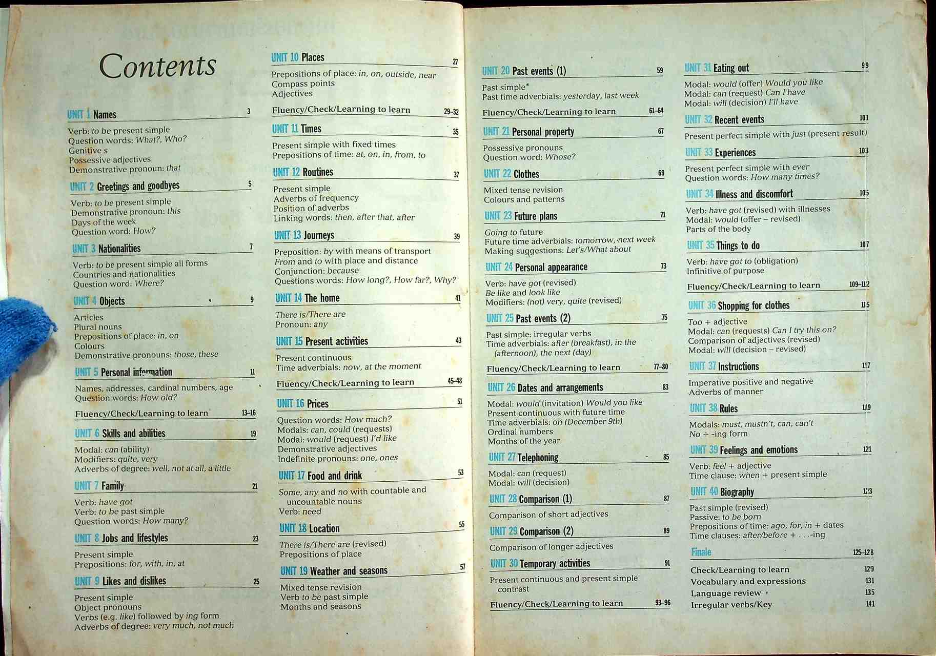 หนังสือเรียนภาษาอังกฤษ Blueprint ONE Students' Book รายวิชา อ 017 - อ 018 ภาษาอังกฤษหลัก 11-12 ระดับมัธยมศึกษาตอนปลาย