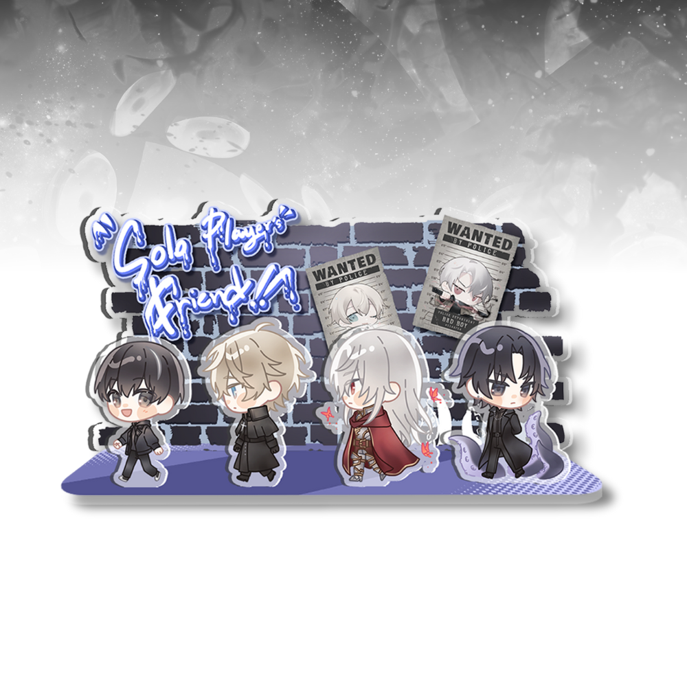 Acrylic Standy Street Collection ขนาด 8*12 cm (#ท่านเทพปล่อยผมไปเถอะ)