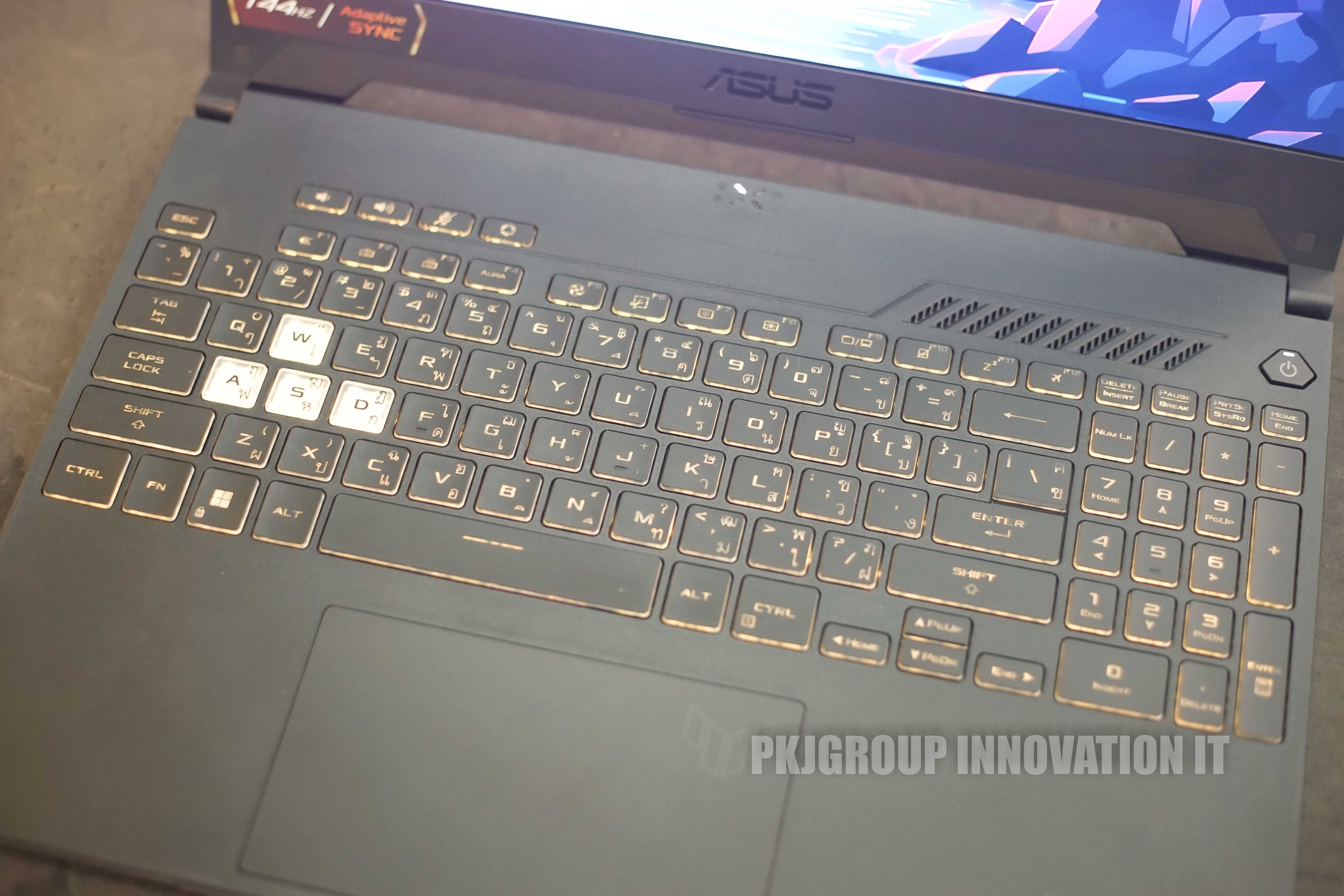 โน๊ตบุ๊คเล่นเกมมือสอง Asus Tuf FX507ZC4-HN002W i7-12700H RAM 16 GB SSD 512GB RTX3050 15.6" 144Hz (เครื่อง 1)