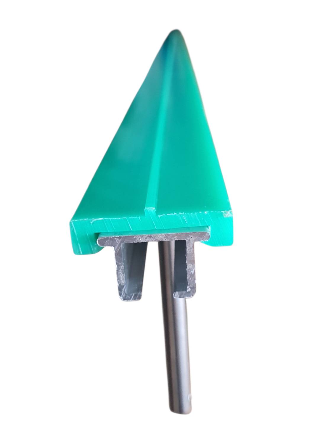 TG-H649 Profile double track รางอลูมิเนียมกันสึกรองสายพาน Top chain สำหรับสายพานทางตรง