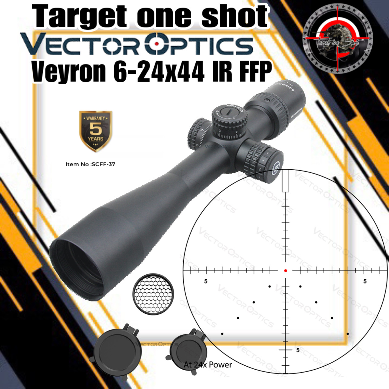 VECTOR OPTICS Veyron 6-24x44 IR