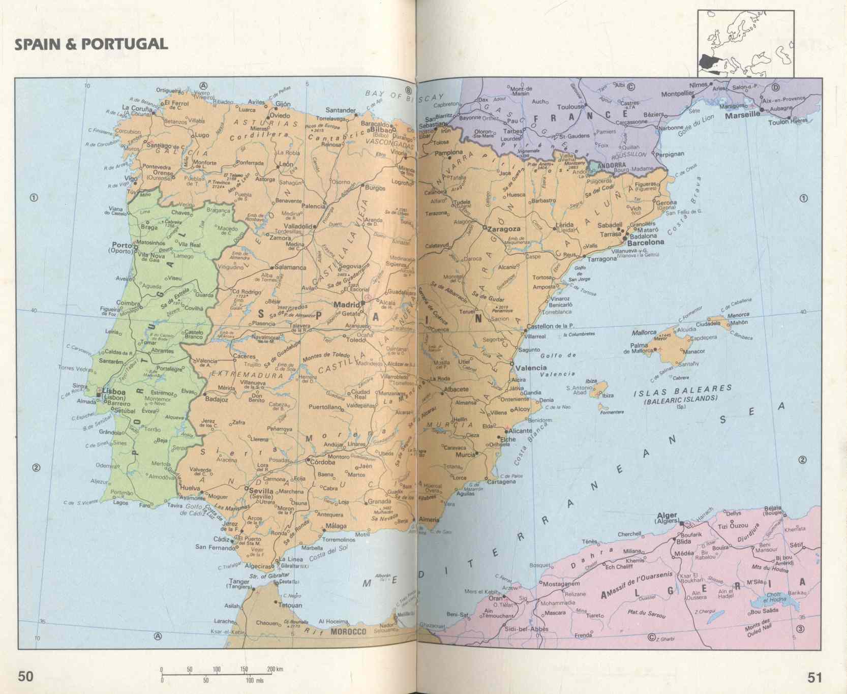 WORLD POCKET ATLAS (หนังสือแผนที่โลก)